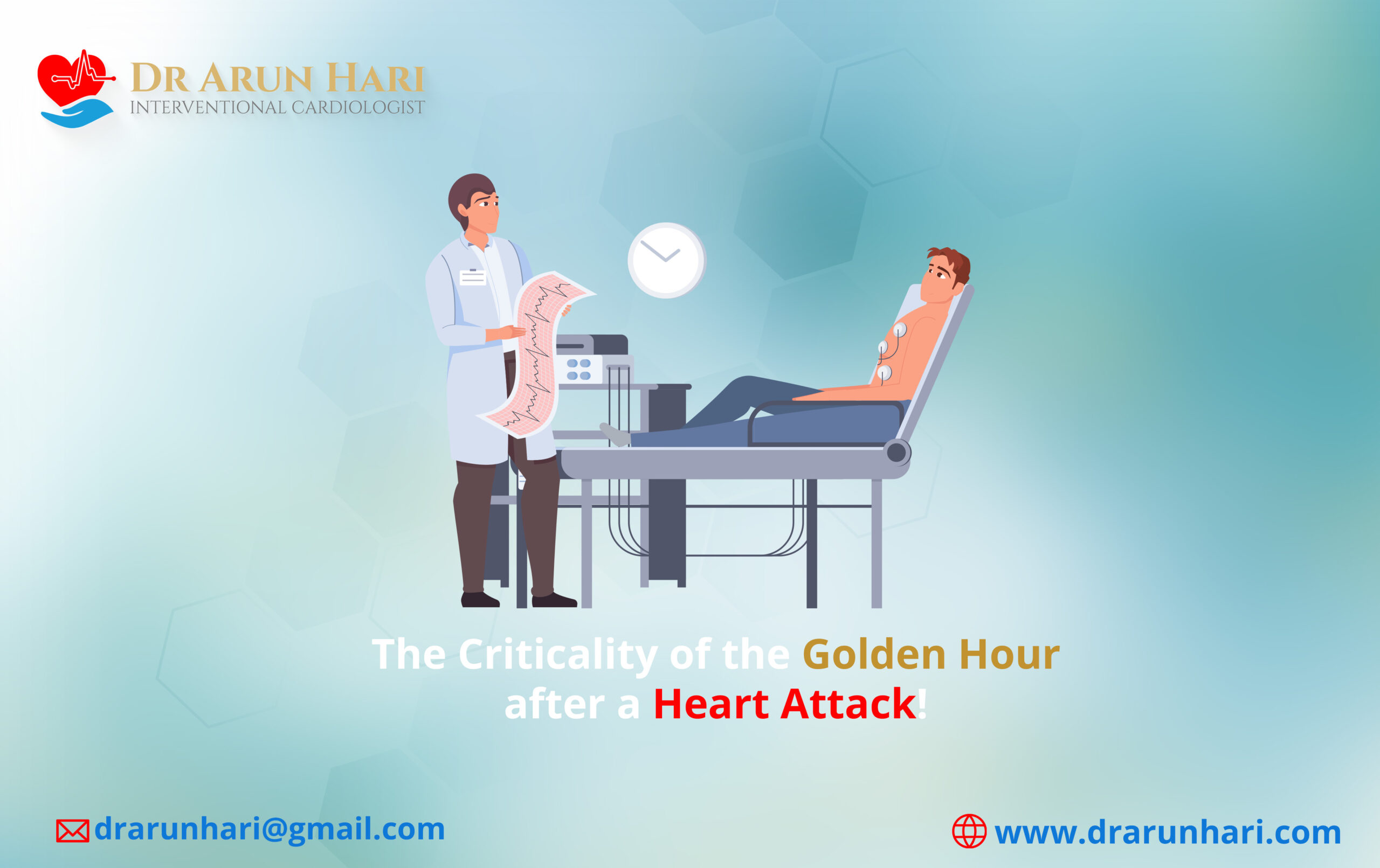 Read more about the article The Criticality of the Golden Hour after a Heart Attack!