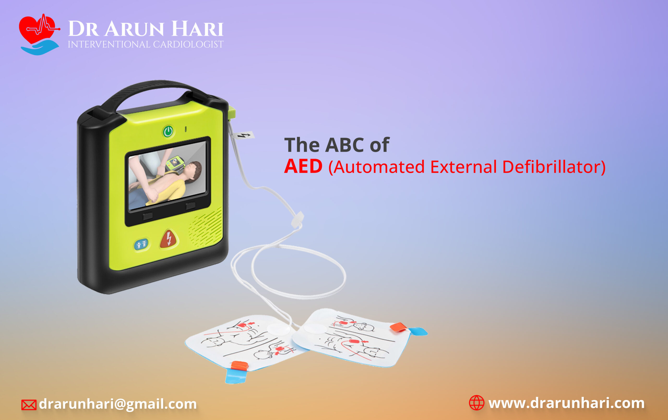 Read more about the article The ABC of AED (Automated External Defibrillator)
