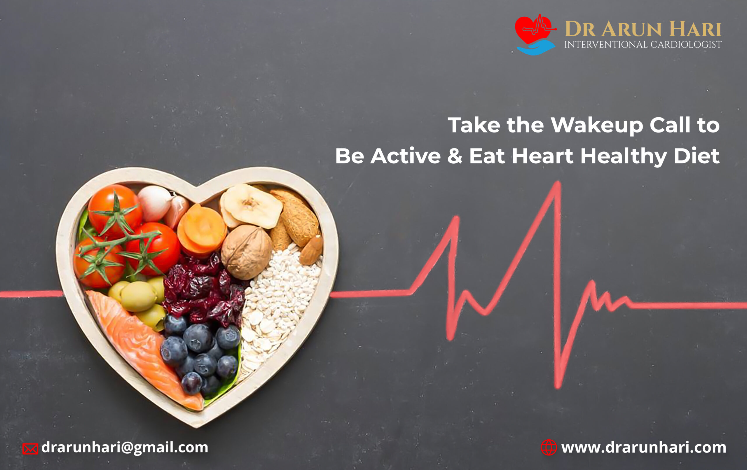 You are currently viewing Take the Wakeup Call to Be Active & Eat Heart Healthy Diet