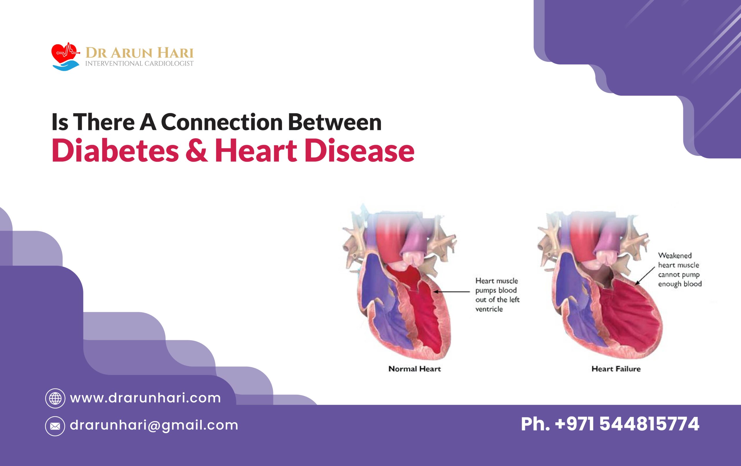 Read more about the article क्या मधुमेह और हृदय रोग के बीच कोई संबंध है?