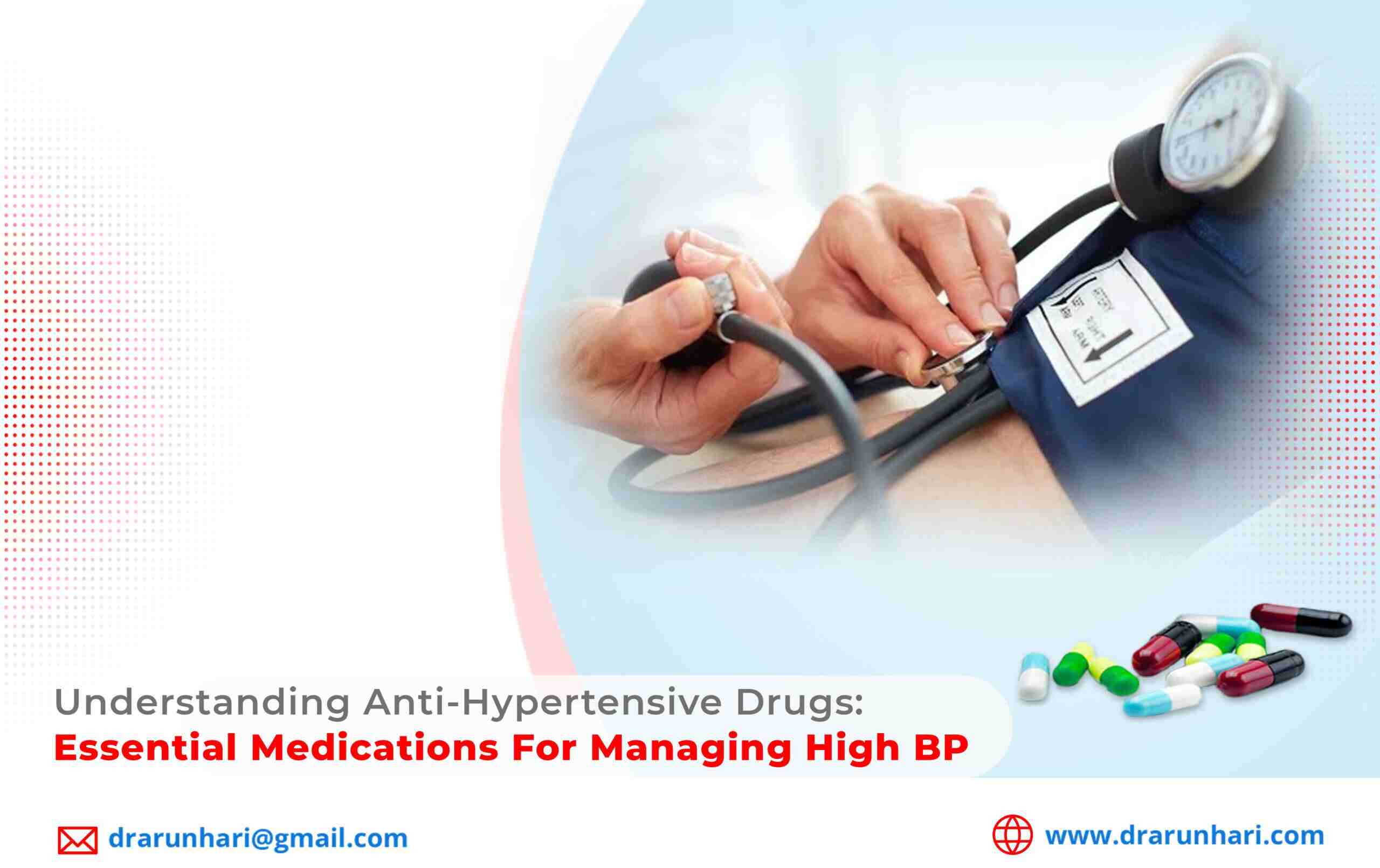 You are currently viewing Anti-Hypertensive Drugs: Essential Medications for High BP