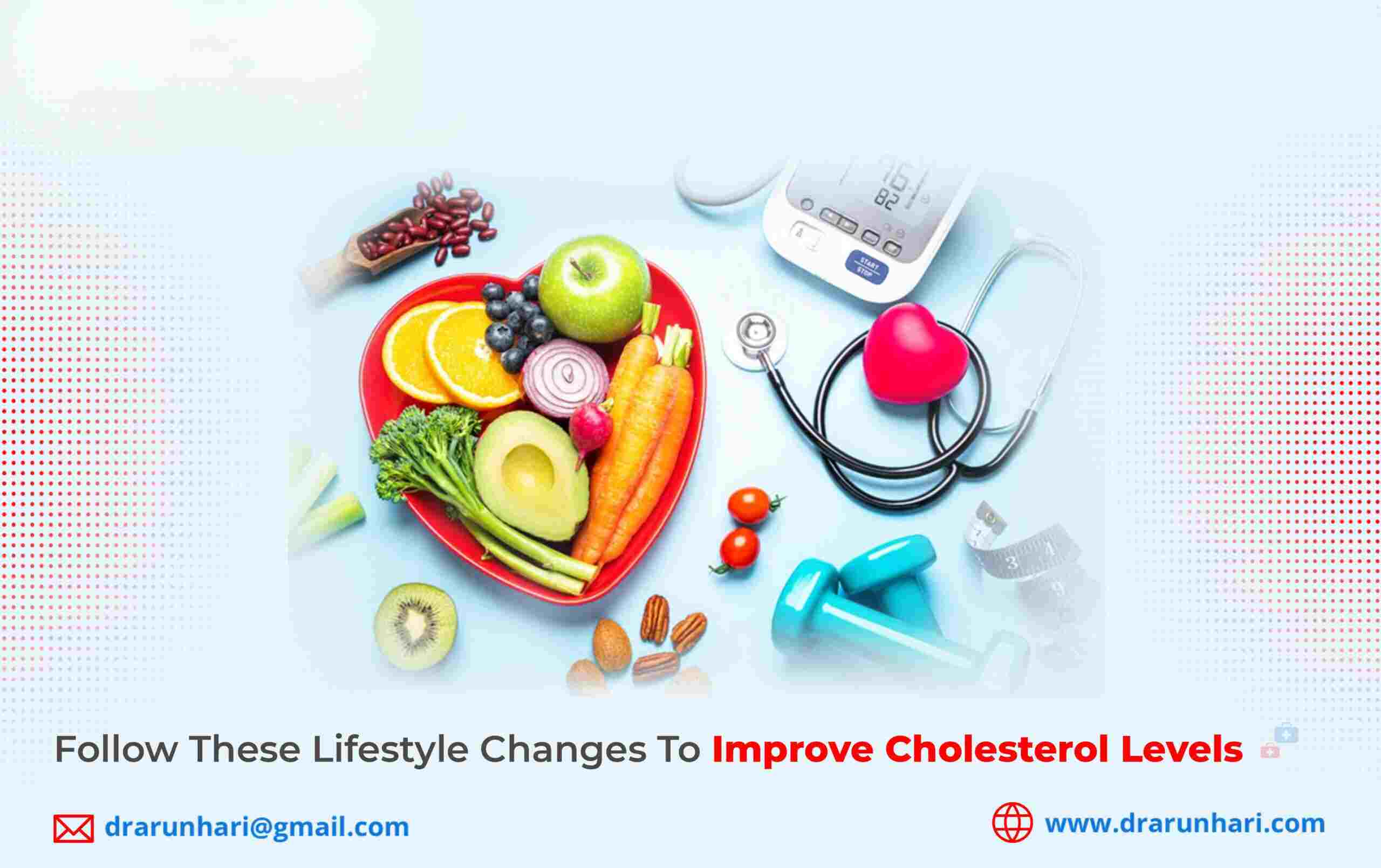 You are currently viewing Follow These Lifestyle Changes to Improve Cholesterol Levels